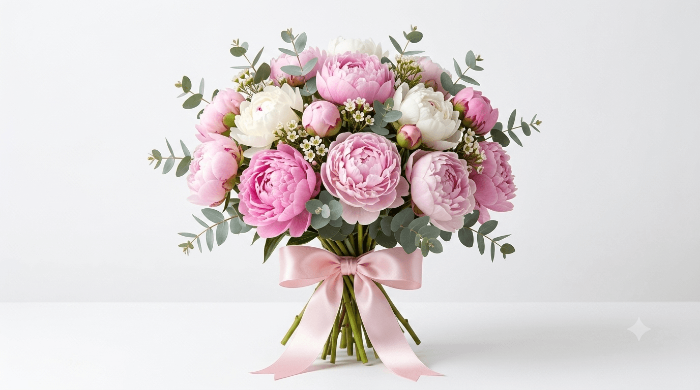 Bouquet Peonie Premium con consegna a Milano