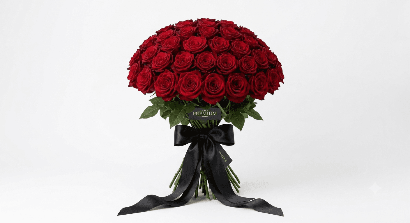 Rose Rosse Premium con consegna a domicilio a Milano